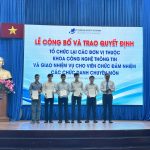 THÔNG BÁO VỀ VIỆC TỔ CHỨC LẠI VÀ GIAO NHIỆM VỤ CÁC CHỨC DANH GIÁM ĐỐC, PHÓ GIÁM ĐỐC CHƯƠNG TRÌNH THUỘC KHOA CÔNG NGHỆ THÔNG TIN